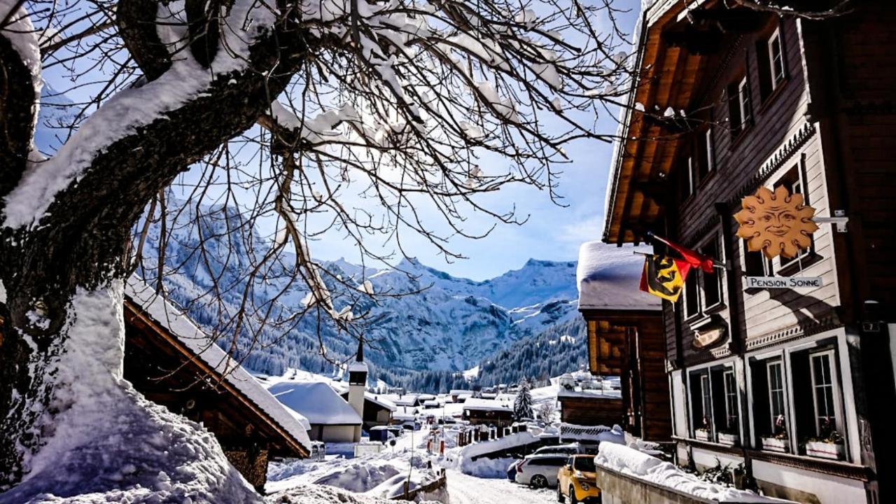 Pension Sonne อาเดลโบเดิน ภายนอก รูปภาพ